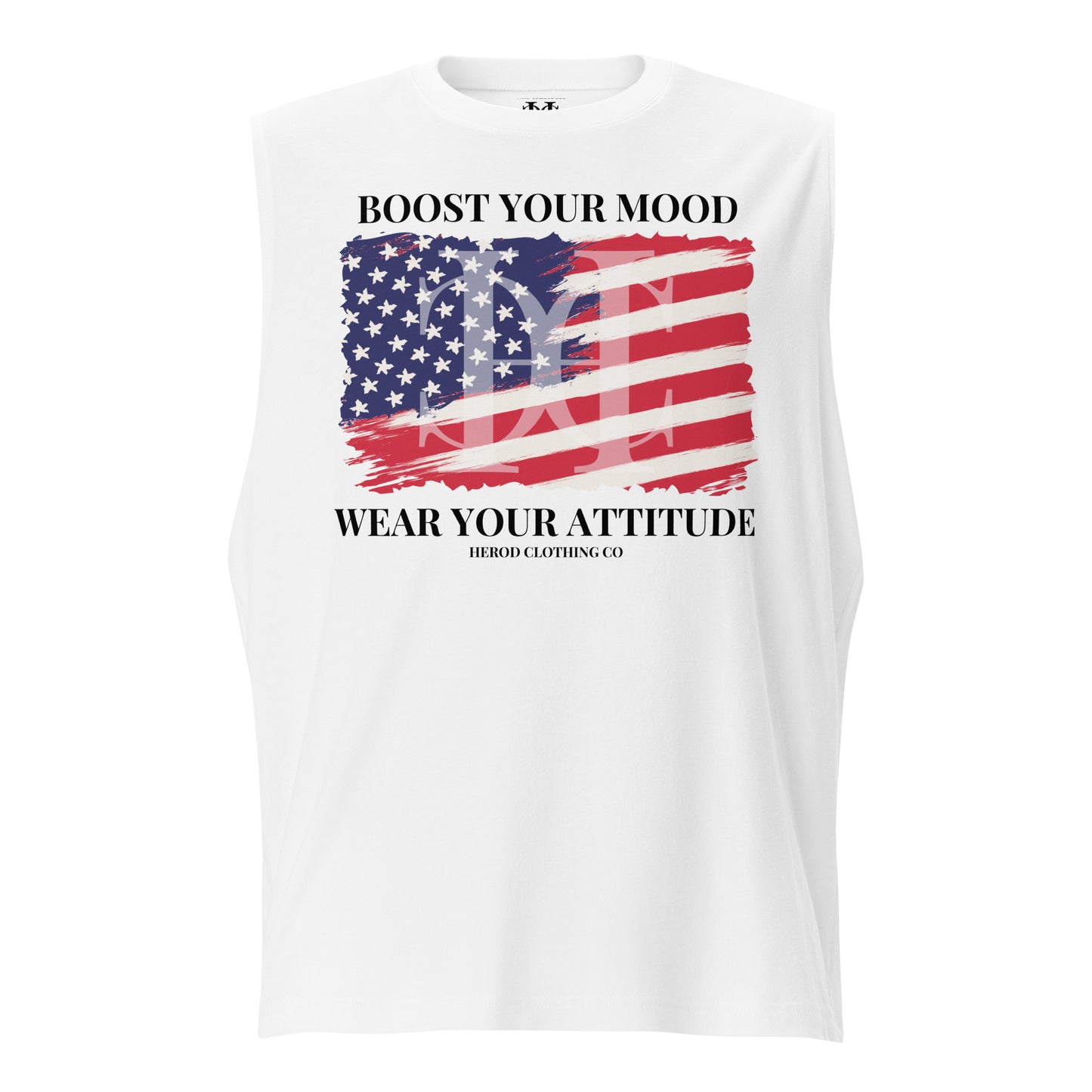 USA Flag - Muscle Shirt